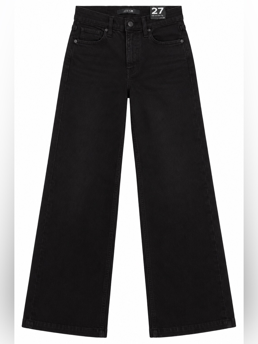 JOE’S Jeans High Rise Wide Leg Black Jeans Size 27 NWT